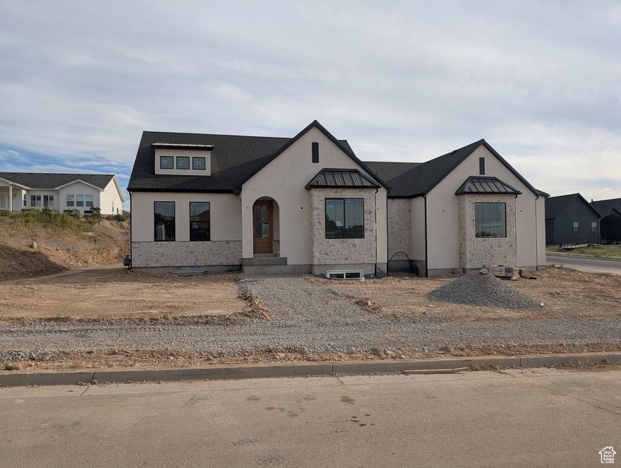 Absolutely beautiful custom new home from an award winning builder. Custom cabinets, quartz tops, tile showers and all the upgrades you know you want. Basement comes finished! Come see it and fall in love! Expected completion end of September.