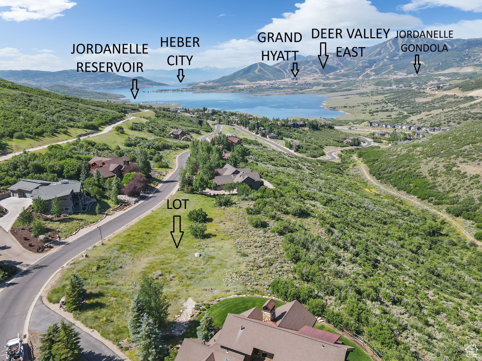 It's very rare and hard to find a property as large as this in such an amazing location. At 1.66 acres, your opportunity awaits to build an amazing home. This property promises stunning views of Jordanelle Reservoir, the Wasatch Mountains and Deer Valley not to mention nightly sunsets that are better than anywhere else! Discover the convenience of being within minutes from Park City and Deer Valley Resort, Tiger Woods designed Marcella Club golf course and other exciting outdoor adventures. Reach the Deer Valley Jordanelle Express Gondola in a matter of minutes, granting you access to world-class skiing and mountain adventures. Heber and Park City are a quick drive away, providing a wealth of dining, shopping, and entertainment options. Adventure is knocking If you love to golf, hike, fish, bike, camp, horse back riding, snow mobile or ski cause it doesn't get any better being in this prime of a location. Salt Lake International is approximately 45 min away or fly in privately to the Heber Valley airport which is 25 min away. Purchase this lot as a perfect investment for a future dream home. Buyer/Buyers agent to verify all information. Lot lines are approximate. Be sure to check out the attached full motion video for a bird's eye view! Be sure to walk the lot to appreciate the views