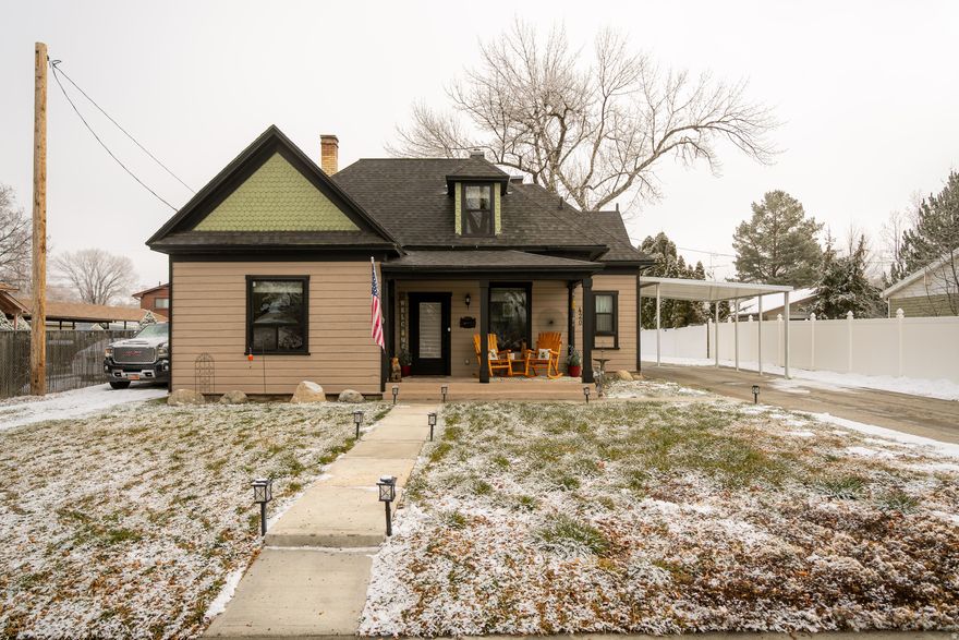 Rare oversized lot + 1,731 sq ft, 4-bed, 2-bath home near downtown Logan and USU. Built in 1894 with extensive 2021 updates including roof, electrical, HVAC, windows, flooring, appliances, and quartz countertops. Partially fenced backyard ideal for entertaining, with covered pergola, Trex deck, fire pit, fruit trees, garden space, and multiple storage/work sheds. Outdoor enthusiasts will love RV/boat parking with nearby power and water, plus easy access to parks, trails, and recreation. Close to schools, shopping, and transit. No HOA. 1-year home warranty included.