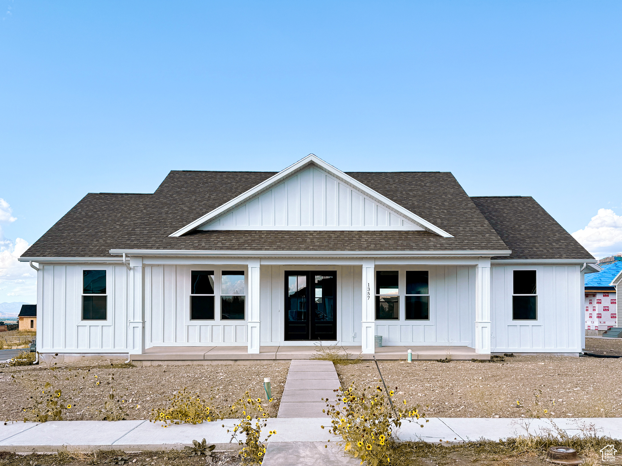Welcome to this BRAND-NEW 3-bedroom, 2.5-bath farmhouse that perfectly blends timeless rustic charm with modern comfort. Expertly crafted with quality finishes on a spacious lot in North Logan with stunning valley VIEWS. Enjoy the tranquility of country living without sacrificing the convenience of nearby amenities. Plus, take advantage of a $10,000 CREDIT towards closing costs or interest rate buydowns-an incredible opportunity to make this home even more affordable.