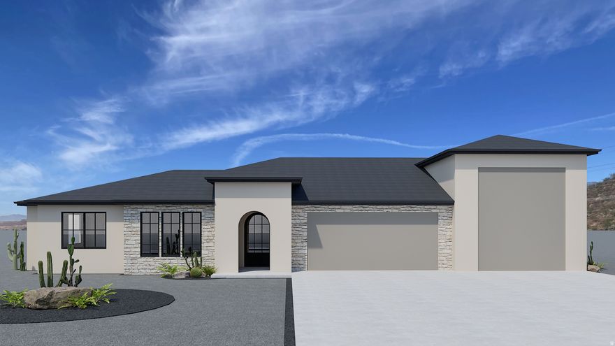 You will love the elegant arches that hug the natural light filling this home. The timeless elegant finishes set this home apart from the rest! At the end of a cul de sac this home has views of the Hurricane valley and the coral cliffs.