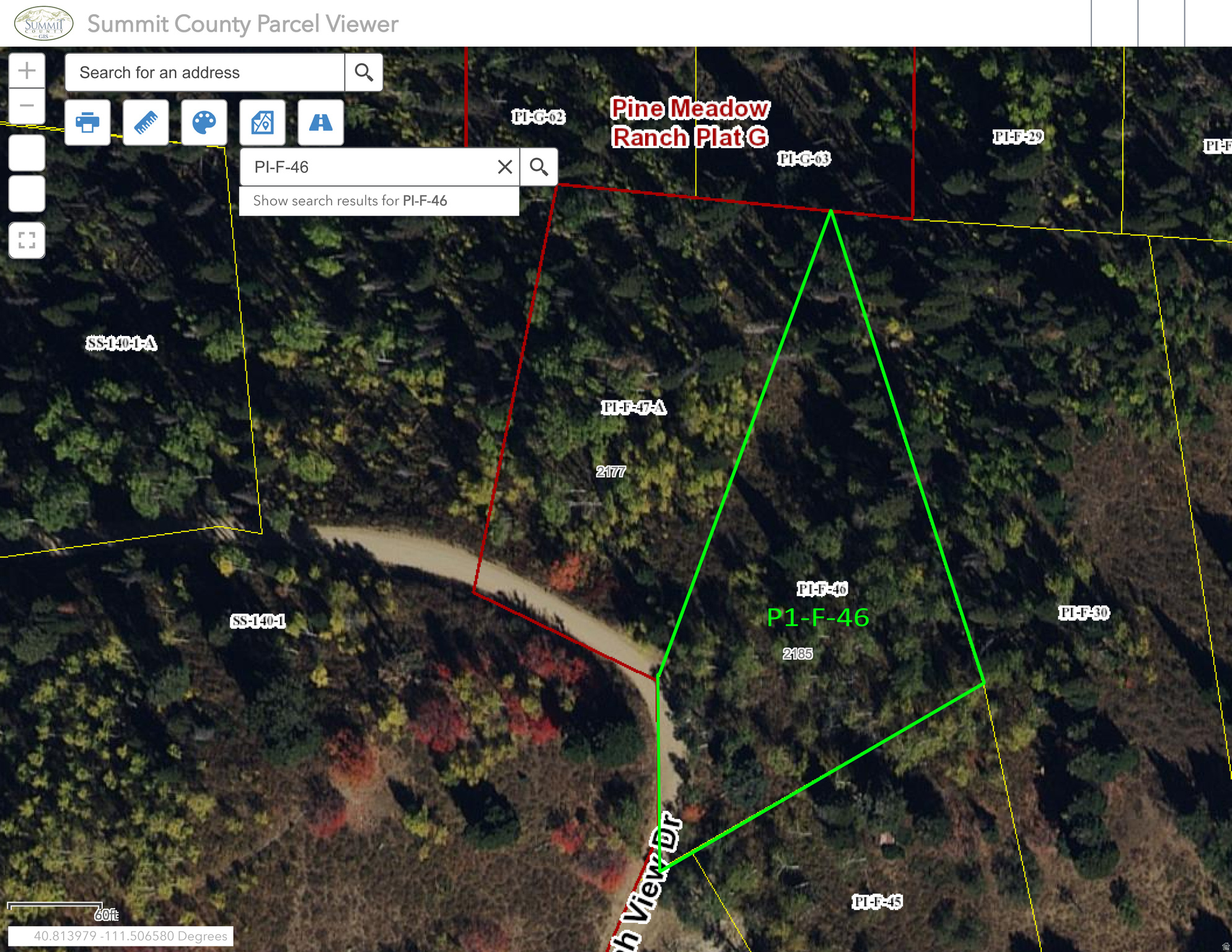 PINE MEADOW RANCH PLAT F - Land