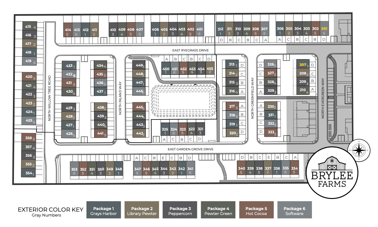 TOWNS AT BRYLEE FARMS - Residential