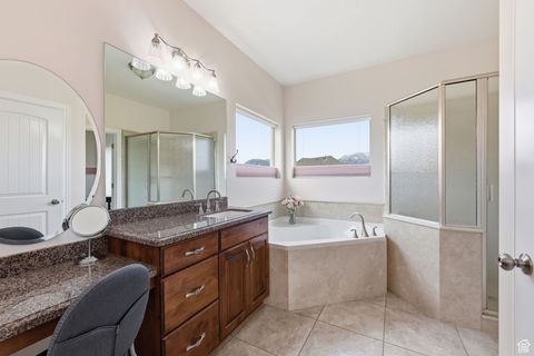 Tiny photo for 9121 S HIDDEN PEAK DR W, West Jordan, UT 84088 (MLS # 2117109)