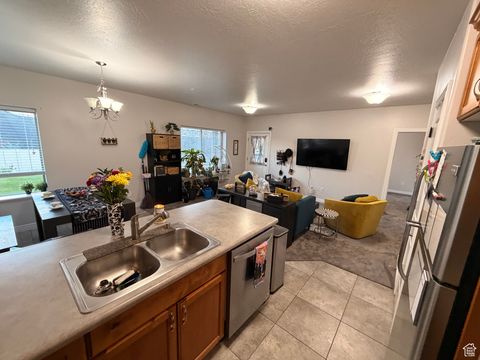 Tiny photo for 9121 S HIDDEN PEAK DR W, West Jordan, UT 84088 (MLS # 2117109)