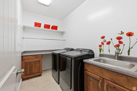 Tiny photo for 9121 S HIDDEN PEAK DR W, West Jordan, UT 84088 (MLS # 2117109)