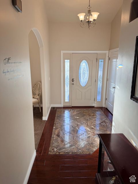 Tiny photo for 9121 S HIDDEN PEAK DR W, West Jordan, UT 84088 (MLS # 2117109)