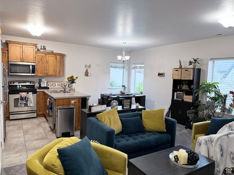 Tiny photo for 9121 S HIDDEN PEAK DR W, West Jordan, UT 84088 (MLS # 2117109)