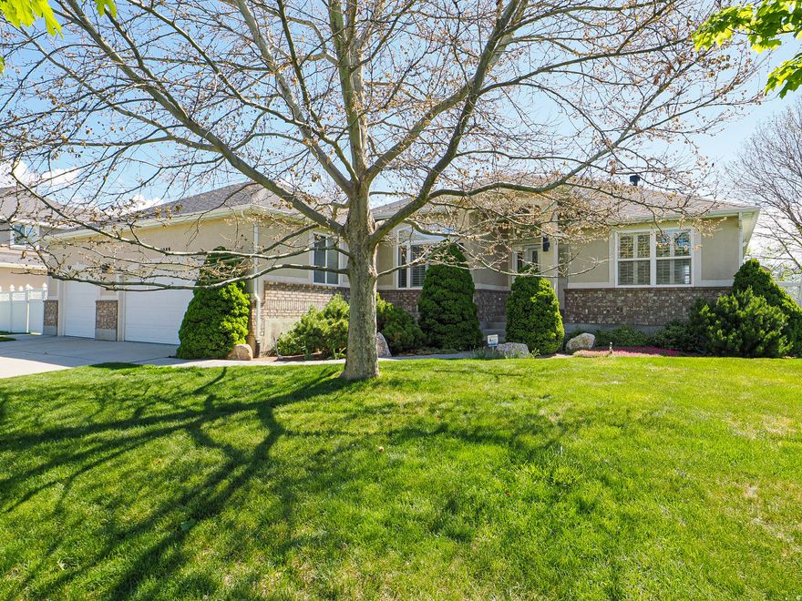 Rarely available home in a wonderful Murray neighborhood / Close to Jordan River Walkway & Murray Parkway Golf /  Rambler with a large entrance to the basement from the exterior (possible Mother In Law) New Kitchen cabinets & Soapstone Countertops / Two Large Master Suites on the Main Level / High Ceilings / Open Floorplan / 3 Car Garage / Mature Landscape