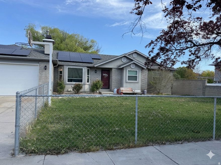 Great rambler in the heart of Riverton. Updated throughout; quartz countertops, backsplash, painted cabinets, lighting, flooring throughout, base/case throughout, bathrooms, fireplaces, paint, blinds, solar panels and more. More photos coming soon.