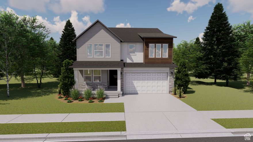 Welcome to your brand-new single-family home at River Point - where modern design meets comfort and functionality. With an open-concept layout perfect for everyday living and entertaining, this thoughtfully designed space offers both style and convenience. Enjoy the privacy of your own home while staying close to everything Lehi has to offer. As part of this vibrant new community, you'll love amenities like a clubhouse with a gym, a spacious pool, and a playground. Reach out today to learn more or schedule your visit! (NATHAN LOT 406)