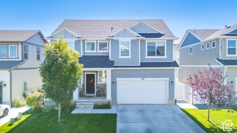 Photo of 5166 E MOAB RIM CT S, Eagle Mountain, UT 84005 (MLS # 2188526)