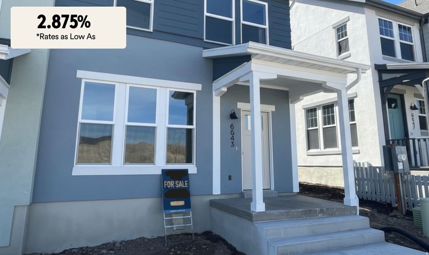 Preferred Lender Incentive Interest Rate or Receive up to $12,500 towards closing costs!* Move In Now* The Chloe is a must see layout! Open great room is perfect for Entertaining or Daily Living. Secluded Primary Suite is separated from the additional guest bedrooms. Upstairs features a loft that can be used as an office space. Side by side Laundry Room. UPGRADES Included in pricing! Come take a look today! Interior photos are from a similar staged unit. No fridge or furniture included. Daybreak amenities include, Pools, Gym, Parks, Downtown Daybreak, Bees Stadium, Trax, Restaurants & More! Buyer and buyers agent to verify all information. RE taxes not yet assessed.