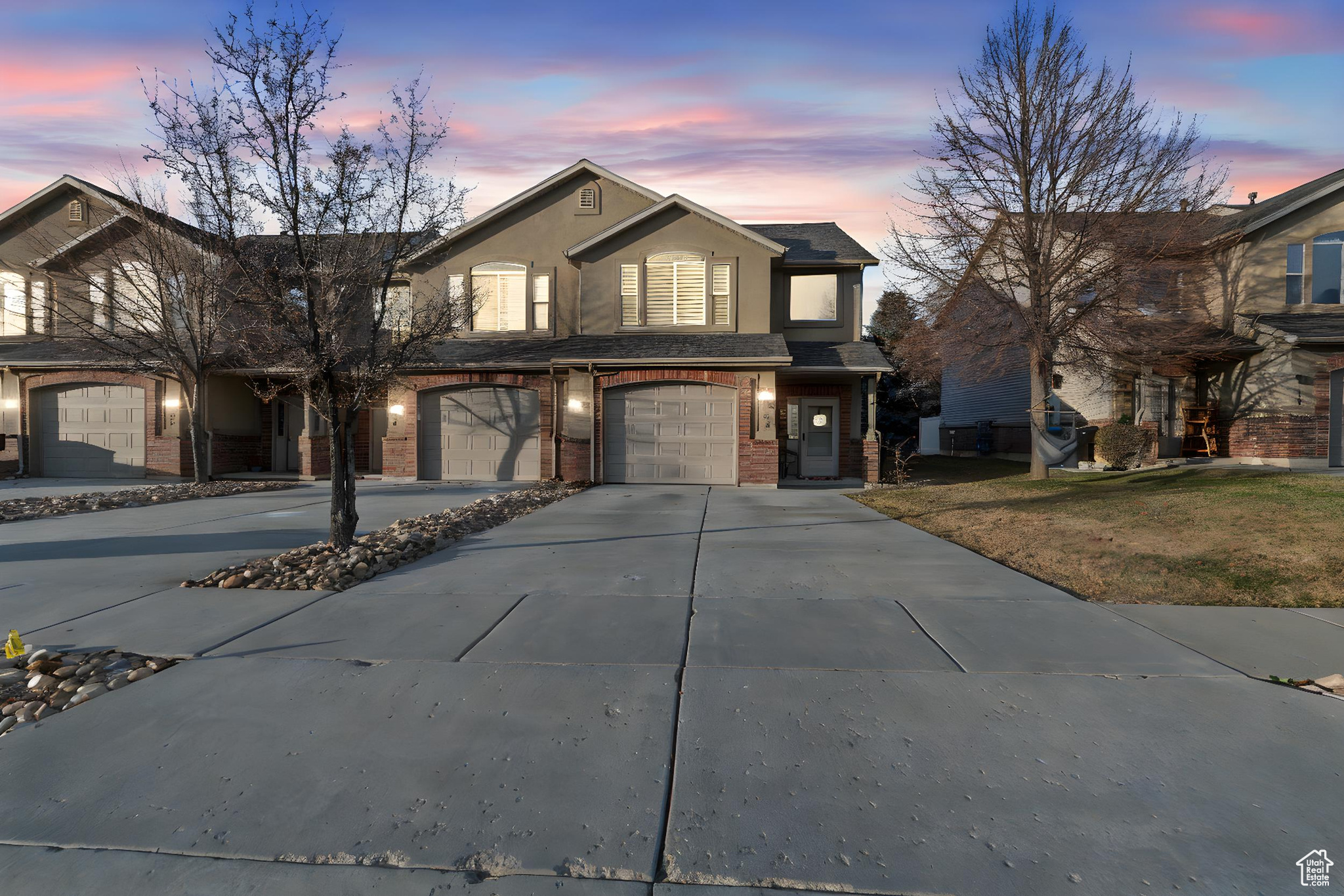 Best deal in the neighborhood! Located in the heart of North Ogden, this end unit townhome is perfect for anyone looking to skip the hassle of yard maintenance. With updated mechanical items, appliances, and new windows and roof, this home is move-in ready and waiting for its next owner. Enjoy the peace of mind that comes with these recent upgrades plus the covered and fenced patio, making it the perfect blend of convenience and comfort.