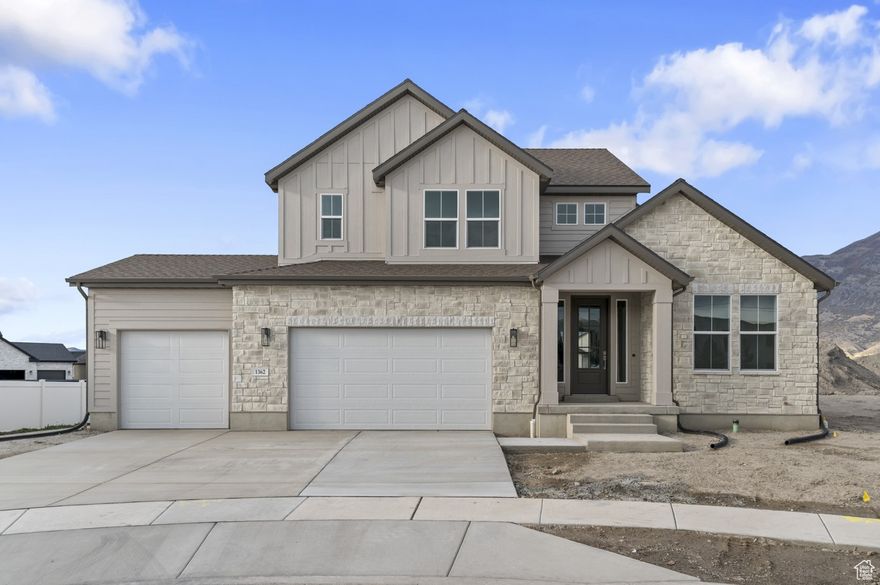 Beautiful brand new Clairemont Traditional home that showcases timeless design in a great neighborhood.  Featured you will find a modern kitchen with bluff maple extended-height cabinets, quartz countertops with a full-height backsplash in the kitchen, paired with stainless steel gas appliances for an elegant touch. Durable laminate hardwood, tile, and carpet flooring flow throughout the home, complemented by textured walls, two-tone paint, and Entrada base & casing for added character. Enjoy added convenience with a 3-car garage with exit door, 9-foot basement foundation walls, and a Christmas light package. Cozy evenings await by the gas log fireplace, while the bathrooms feature elegant tile surrounds and brushed nickel hardware. This home blends function, efficiency, and elevated style-a perfect place to call home!