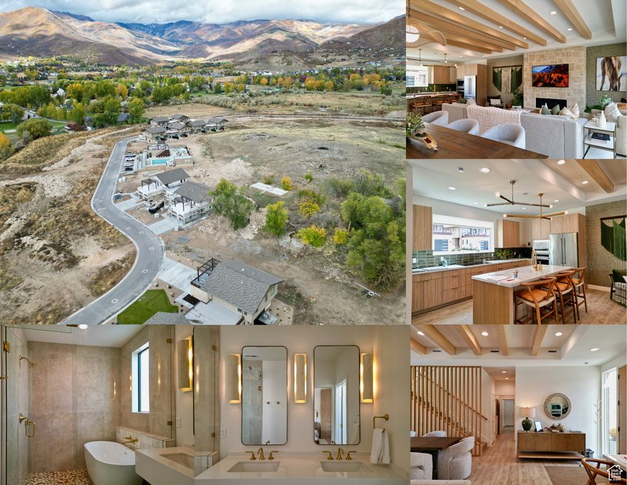 Build your luxury mountain retreat at Ameyalli Resort & Residences in Midway, Utah. These two adjoining lots represent the final premier parcels in this private wellness community-offering a rare ground-level opportunity to create a high-end twin home within a luxury resort setting with all 16 shares of resell potential. Approved for a 7,791 sq. ft. residence, ownership includes flexible use options such as personal stays, gifting weeks, fractional resale, or short-term rentals. Each side supports eight fractional shares (16 total), with six weeks of use per share. Owners can rent through the resort or third-party platforms and exchange time globally via ThirdHome, a luxury home exchange network. Ameyalli blends wellness and adventure with natural hot springs, a planned Wellness Center, clubhouse, spa, pools, and concierge services. Future resort phases include luxury cottages, a boutique hotel, and expanded wellness amenities-all designed to enhance long-term value. Just 10 minutes from Deer Valley's new East Village and under an hour from Salt Lake City. Parcel IDs are 00-0021-8787 & 00-0021-8788. All photos of interior home are from model home on site. Floor plan for this lot is different.