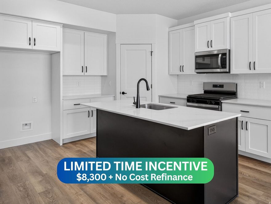 Weber County's newest and most modern townhomes! Packed with style, storage, windows, and space, no other townhome on market checks all the boxes quite like these. Nestled in the incredible JDC Ranch master planned community, with parks in every direction, including your back patio, you won't find anything else like this on market! ***$8,300 + No Cost Refinance for a Limited Time!*** Home is expected to complete in late April. Square footage figures are provided as a courtesy estimate only and were obtained from building plans. Buyer is advised to obtain an independent measurement.