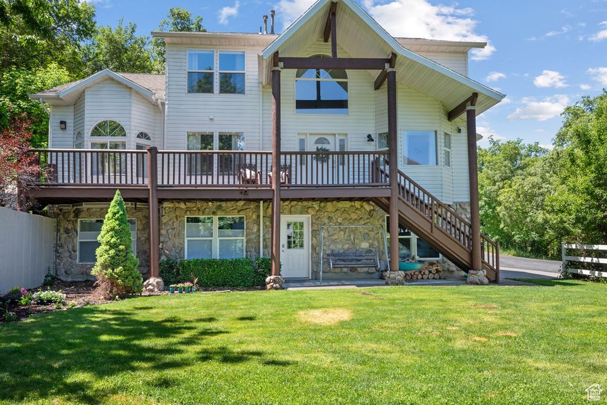 Back on the market, buyer withdrew due to issues with their financing. Fantastic updated home!!! Beautifully Remodeled 2-Story Home in Hobble Creek Canyon  Prime Location near the breathtaking Hobble Creek Golf Course & close to trails for a myriad of adventures.   Nestled in the heart of picturesque Hobble Creek Canyon, this stunningly remodeled two-story home offers the perfect balance of luxury, comfort, and adventure. Located on a private drive, a rare end lot adjacent to peaceful county-owned property, this retreat offers exceptional privacy and tranquility. Just 150 yards from the soothing sounds of Hobble Creek itself, you can hear the creek from your front porch, creating a serene natural soundtrack to everyday life.  Only five minutes by bike to the expansive Uinta National Forest, the home is a gateway to endless amounts of outdoor recreation, while still being just a stone's throw from the acclaimed Hobble Creek Golf Course. With no HOA, you'll enjoy the freedom to live as you wish amid breathtaking mountain views and direct access to world-class trails.  Inside, you'll find a beautifully updated interior with quality finishes throughout. The home features an open, flowing layout with spacious living areas, a modern kitchen with stainless steel appliances, and tastefully redone bathrooms. The main floor master suite offers a luxurious retreat, complete with a large soaking tub, a separate walk-in shower, and a spacious walk-in closet.  Designed for seamless indoor-outdoor living, the home includes a private deck and a covered patio-perfect for relaxing, entertaining, or simply soaking in the stunning canyon views.  A bonus feature is the one-bedroom mother-in-law suite with a beautifully updated kitchen-ideal for extended family, guests, or additional rental income.  Upstairs, large bedrooms and serene vistas create peaceful spaces ideal for family or guests, providing plenty of room for those who matter most.  The 3-car garage provides ample room for vehicles, gear, and storage-perfect for outdoor enthusiasts. Enjoy immediate access to hundreds of miles of ATV trails, hiking, and mountain biking, offering endless opportunities for exploration and adventure year-round. This is more than a home-it's a lifestyle.  Don't miss your chance to own a move-in-ready canyon retreat that truly has it all.