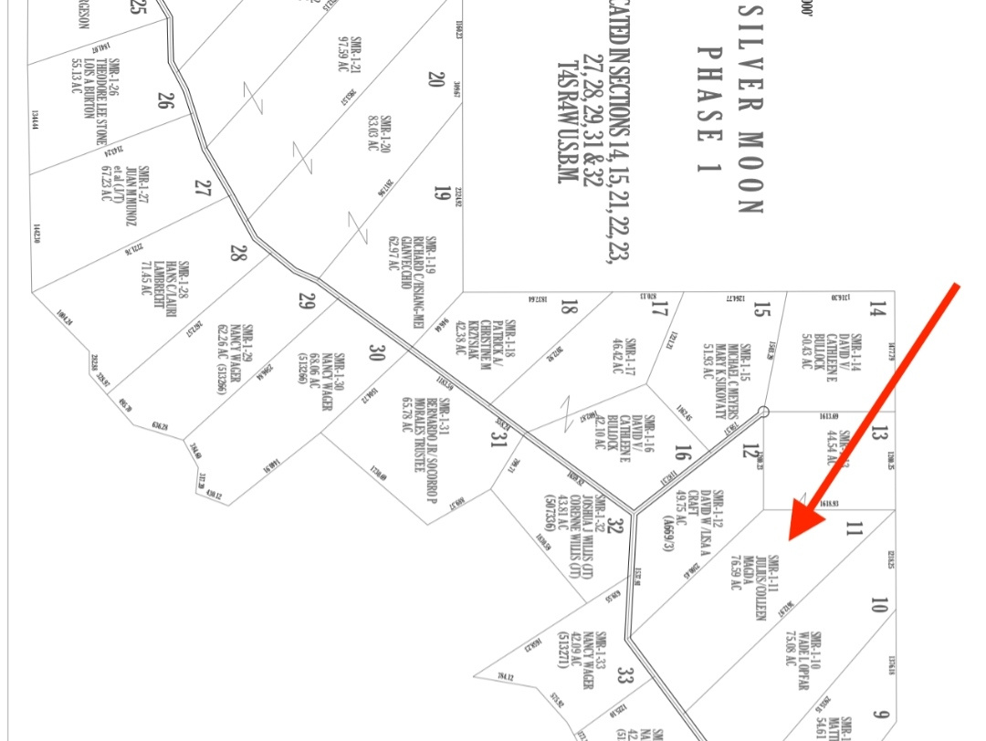 SILVER MOON RANCHES - Land