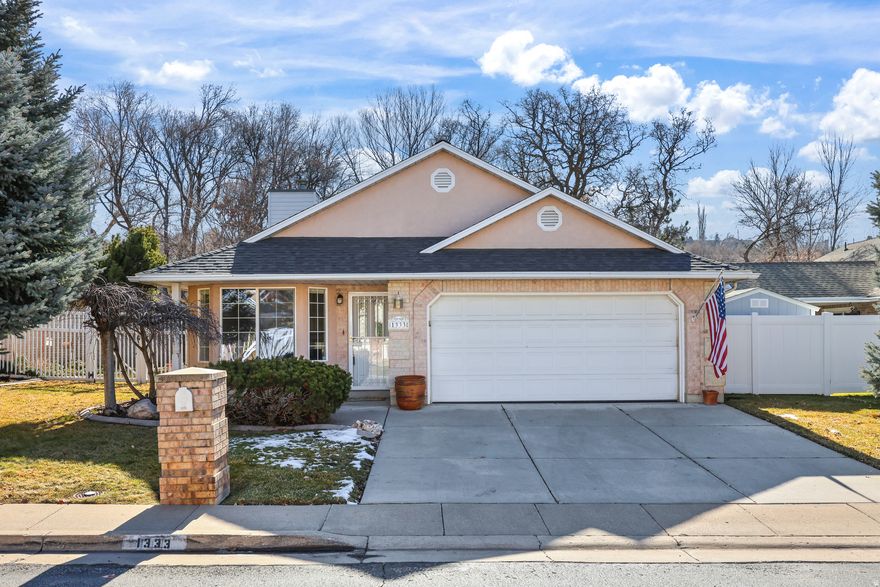 We all know location is key, and this home delivers! Nestled in desirable South Ogden with beautiful mountain views. This charming one-level patio home is tucked into a neighborhood with a private road in and out, offering both privacy and convenience. Conveniently located within minutes of shopping, dining, and everyday amenities, this home truly has it all. Featuring 2 bedrooms and 2 bathrooms, it is perfectly designed for comfortable, easy living. On cold winter days, cozy up by the gas fireplace, or enjoy quiet moments in the private den-ideal for reading or relaxing. The fully fenced yard provides great privacy and a perfect space for pets to roam. Washer, dryer, and refrigerator are all included for added value and convenience. You'll also appreciate the 2-car garage, perfect for staying comfortable during Utah's hot summers and cold winters. Hard-to-find and highly desirable, this home won't last long-schedule your showing today!   * Square footage figures are provided as a courtesy estimate only and were obtained from county records.  Buyer is advised to obtain an independent measurement. * Pre-approved buyers only.