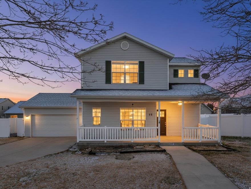 Welcome to this charming two-story home in the highly sought-after Overlake community, where comfort, lifestyle, and convenience come together. Perfectly situated near parks, scenic trails, top-rated schools, shopping, dining, and the Overlake Golf Course, the location offers both everyday ease and recreation just minutes from your door. Picture yourself greeting friends and neighbors from the welcoming front porch. Inside, the thoughtfully designed floor plan features high ceilings, abundant natural light, and approximately 2,500 square feet of well-appointed living space with 4 bedrooms and 3 bathrooms. The inviting great room greets you just beyond the entry and flows seamlessly into the kitchen and dining area, creating a comfortable setting for both entertaining and daily living. The kitchen is equipped with stainless steel appliances, a gas range, a stylish tile backsplash, a pantry, ample cabinetry, a center island, and an included refrigerator. A versatile main-floor living room or den provides flexible space for a home office, formal sitting room, or playroom, while the powder room and laundry room add everyday convenience. From the dining area, step out to the backyard patio for easy indoor-outdoor living. Upstairs, the primary suite serves as a private retreat, complete with a spa-inspired bathroom featuring a soaking tub, separate shower, double vanity, and a spacious walk-in closet. Set on a .18-acre lot, the backyard offers a park-like atmosphere with mature landscaping, a greenhouse, a storage shed, garden space, and even a putting green. There is also a useful RV parking area with a gate. Priced to sell, don't miss your chance to make this great home your own. Buyer to verify all.