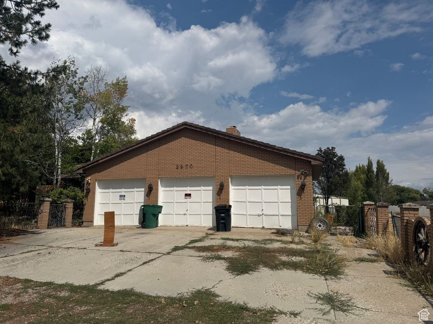 Here is your chance to purchase this Rare Horse Property with a combined total 2.0 Acres with a house and barn. Parcel 27-04-176-011 is included in the sale.  160 total animal points are allowed by West Jordan. Large animals = 17.5 points, Medium animals = 8 points, and Small animals = 1. This property has great access to Bangerter Hwy and I-215 .