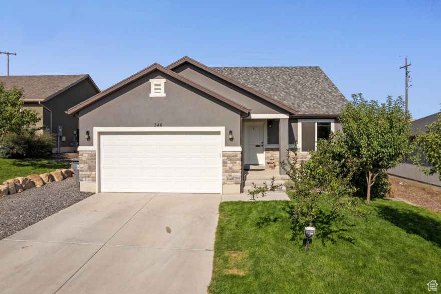 LIKE NEW! *Save thousands on the already finished basement and landscaped yards.* This darling 6-bedroom home has been well-maintained by it's original owners. Nestled in a quiet neighborhood without backyard neighbors, this property offers suburban living while remaining close to freeway access. The fully finished basement provides additional living space and the landscaped yards are perfect for relaxing, entertaining, and playing. Sunset Trails Park and splashpad, and Harvest View Sports Complex are also nearby. Square footage figures are provided as a courtesy estimate only and were obtained from county records .  Buyer is advised to obtain an independent measurement.