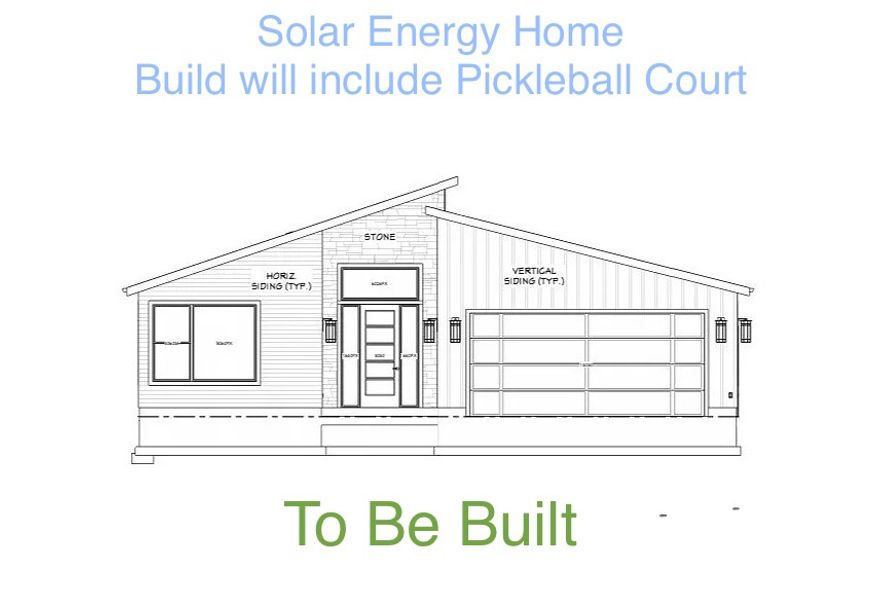 Custom, modern luxury living in your future new construction home. The home will feature solar panels, a modern kitchen with sleek quartz countertops and stainless-steel appliances! The bathrooms will feature stone countertops and stylish fixtures! The home sits on a spacious lot with a side yard that will include a private pickleball court, Square footage figures are provided as a courtesy estimate only and were obtained from seller. Buyer is advised to obtain an independent measurement.