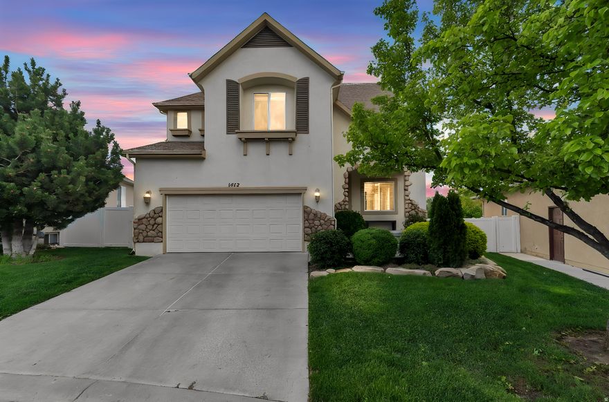 Welcome home to this wonderful 2-story gem in the heart of South Jordan! Nestled in a quiet, gated community, this home offers the perfect blend of comfort, space, and convenience. Enjoy all of the natural light this home offers as you step inside to find a bright formal living room, not just one but two family rooms, and a theatre room-perfect for movie nights. With no neighbors behind, you'll love unwinding on the deck and soaking in peaceful evenings. The location is unbeatable, giving you quick access to everything you need while still enjoying a tucked-away, serene setting. This home has it all-space, style, and a vibe you'll love coming home to. Don't miss it! Schedule your showing today! This gem is back on the market with some fresh paint and new carpet in the basement.