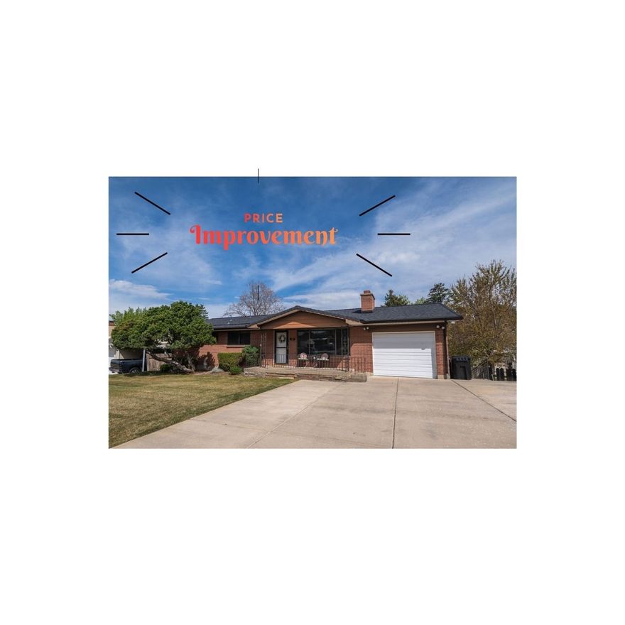 ***All offers due by 12 noon Monday 4/27*** ** Price Improvement ** Bountiful gem, a one-owner home, lovingly maintained and move-in ready. Features 4 spacious bedrooms, a 5th room den/office/bedroom, 3 bathrooms, an updated kitchen, 2 fireplaces, and a wet bar-perfect for entertaining. Enjoy incredible views from the covered deck and take advantage of the large workshop and extra storage space.  Newer roof, water heater, furnace, and appliances for peace of mind.  This property combines comfort, functionality, and pride of ownership.