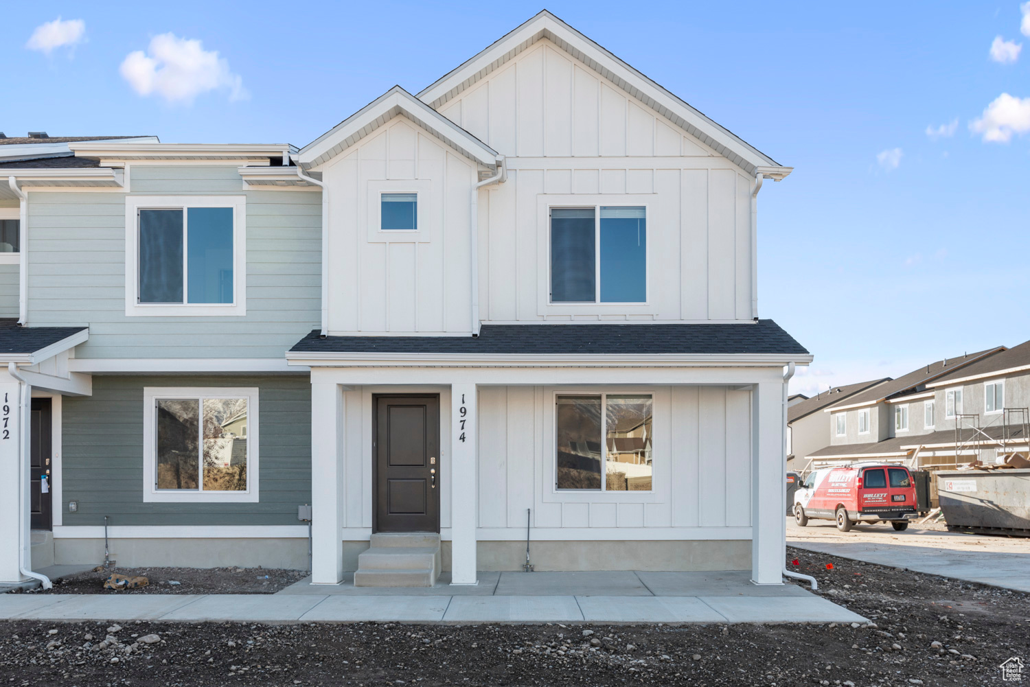 Our newest phase has officially opened!! END UNIT Dalton townhome with 2-car garage. Open concept living on the main floor. The second floor has 3 bedrooms including a main suite bedroom with a private bath with an integrated walk-in closet, a laundry room, and another full bathroom for the other bedrooms. Ask me about our generous home warranties and Smart Home Package, which are included in this home. $10,000 towards closing costs with preferred lender DHI MORTGAGE. The actual home may differ in color, material, and/or options. Pictures are of a finished home of the same floor plan and the available home may contain different options, upgrades, and exterior color and/or elevation style. Square footage figures are provided as a courtesy estimate only and were obtained from building plans. No representation or warranties are made regarding school districts and assignments; please conduct your own investigation regarding current/future school boundaries.