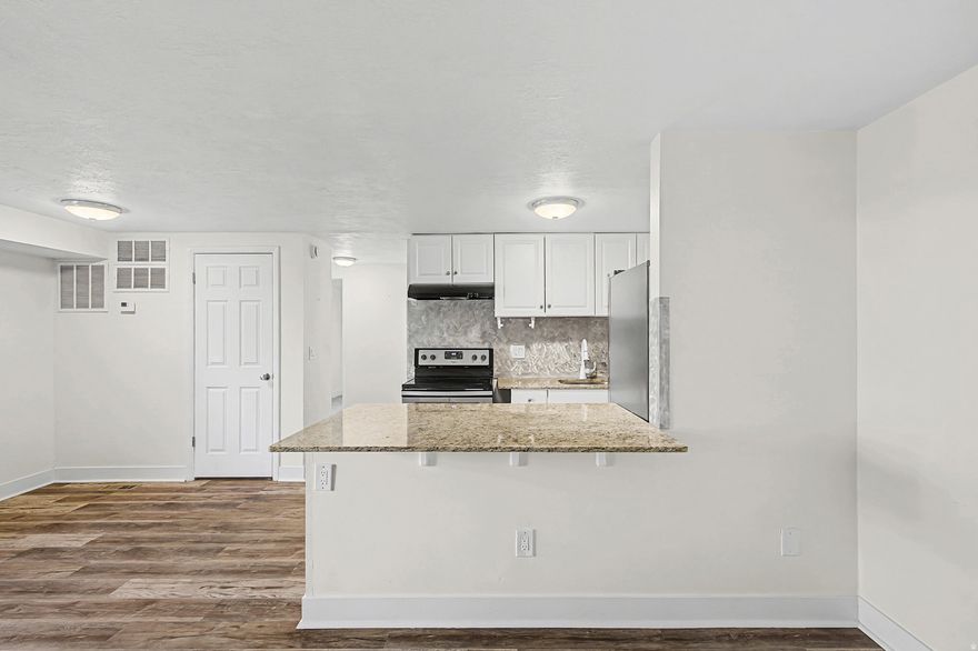 This first floor wellkept unit features updated flooring, an improved kitchen with modern touches, and convenient inunit laundry. The open living area offers great natural light, and the bedroom provides comfortable space and a functional layout. A prime location near shopping, dining, and freeway access make this an excellent lowmaintenance home.