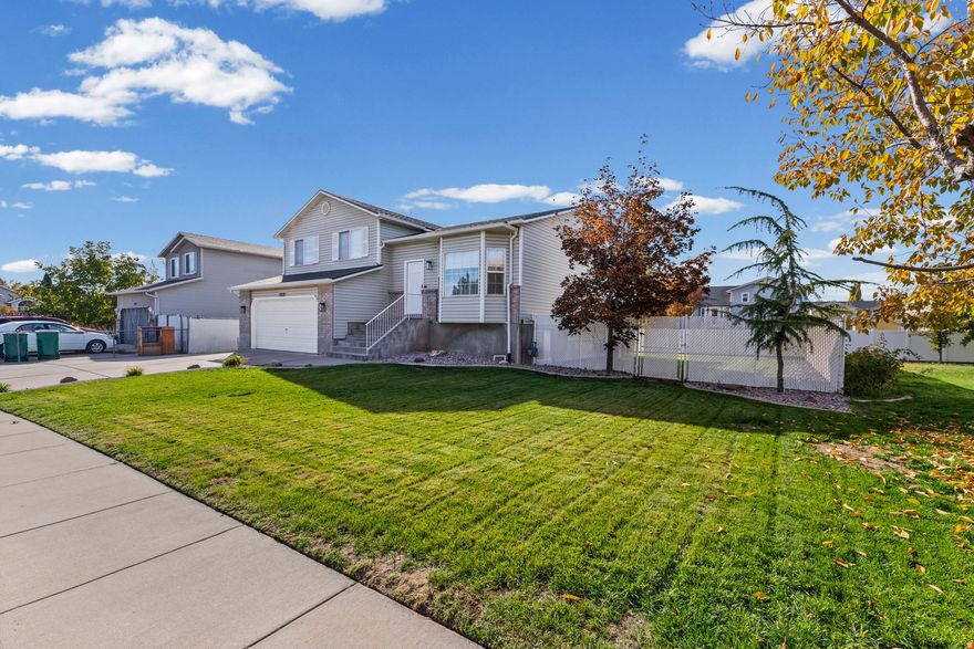 Welcome to this beautiful and comfortable 4-bedroom, 3-bathroom single-family house, perfectly situated on a spacious .18 acre lot in the quiet Chelsea Park neighborhood. You'll love the prime location-it's just minutes away from local parks, dining, and shops, meaning convenience is truly at your doorstep. Commuting is easy, as the home sits right between I-15 and the new West Davis Highway. The FrontRunner station is also within walking distance. Inside, you'll find great amenities like updated bathrooms and lighting throughout, and every bedroom is fitted with a ceiling fan. The basement also includes a massive cold storage area. The property includes a 2-car garage with the added bonus of RV parking, plus a large deck and shed out back.