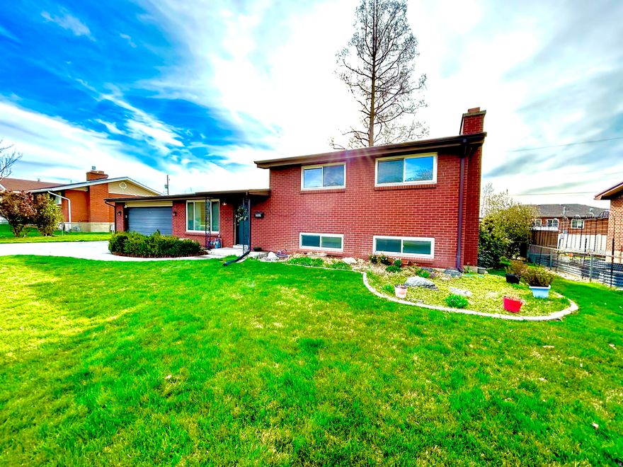 Nestle into this newly renovated home in Bountiful's most coveted neighborhoods. This home offers 4 large bedrooms, 2 beautiful bathrooms, a family room with a wood burning fireplace, a soft water system, an on demand tankless water heater, a 2 car garage with a mechanics bay, a shed with plenty of storage. It also offers a walk out entrance in the back and a very well-maintained landscape. This home does have ADU potential. Step onto the front porch and enjoy the view of Utah's famous mountains. Chat with the close-knit neighbors. This home is situated on the boarder of Bountiful and Centerville, easy freeway access no matter the direction. This home boasts quartz countertops, stylish pewter cabinets and newer appliances. Each tile and hardware carefully selected to complement the character of the home. The plumbing and electrical have been updated as well.