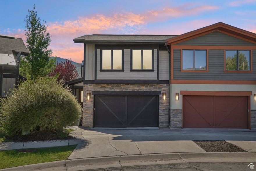 Experience refined mountain living at the Shores at Stillwater, where sweeping views of Deer Valley's East Village and the Jordanelle Reservoir set the stage for this beautifully maintained retreat. Recently updated with fresh interior and exterior paint This three-bedroom, two-and-a-half-bath residence blends timeless comfort with modern convenience. Thoughtfully designed living spaces open to two expansive decks, with the lower level offering the perfect setting for a future hot tub to take in the alpine surroundings. A heated driveway ensures effortless arrivals in the winter season, while nearby trails invite year-round adventure right outside your door. With the flexibility for nightly rental use, this property presents a rare opportunity to enjoy the luxury of immediate mountain living while also offering excellent investment potential in one of the most dynamic areas of the Wasatch Back.