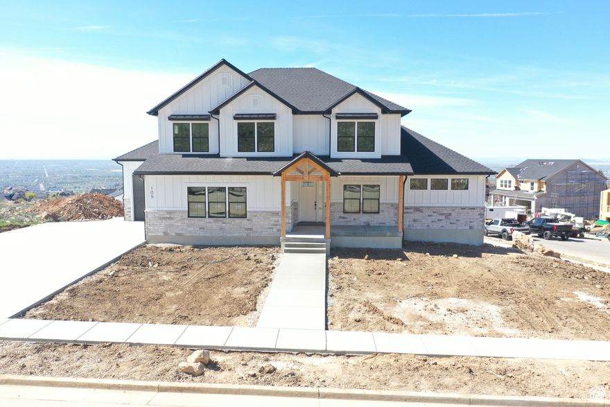 Our Magnolia floor plan is known for functionality. With the ability for single level living, yet you get the second story to fit a young or growing family. This plan is "To be built" so you can get in and make all the selections! There is a second family room upstairs so you'll have two spaces for entertaining or we can finish the basement to add a third. This home will be on one of the best lots in North Ogden at .57 of an acre. Plenty of room to add a future pool or pickleball court! We have many plans to choose from and a few lots left so call the listing agent today to get more details and make this one your home.