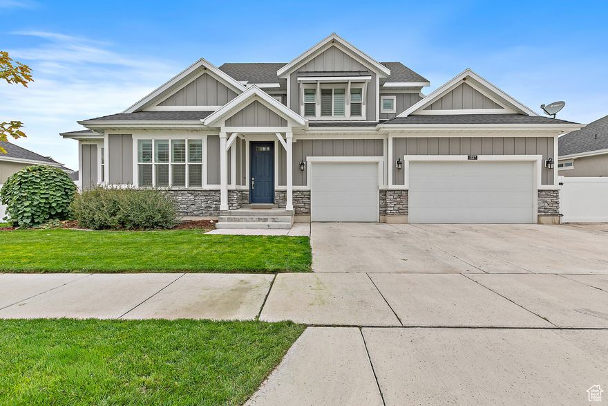 UPGRADED home with OPEN FLOOR PLAN and in a GREAT LOCATION* Close to schools, parks and walking trails.  MAIN FLOOR LIVING with a large master suite featuring a walk-in closet and private bath* OPEN FLOOR PLAN with vaulted ceilings* Extended 3 CAR GARAGE with RV Parking*  Fully fenced and landscaped yard with expanded deck and  gas fireplace* Kitchen features stainless steel gas appliances* Other upgrades in the home include hardwood flooring, holiday light package, soft close/ rollout drawers, stainless steel appliance, quartz kitchen counters, and plantation shutters*
