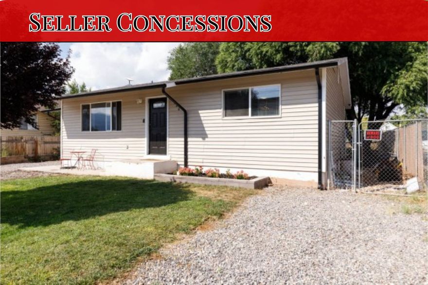 $8,000 Seller credit available! Use towards closing costs or buy down interest rate.This beautifully updated 3 bed, 2.5 bath home is truly turn-key. The interior features fresh paint, new flooring, and stylish white cabinetry. The kitchen shines with stainless steel appliances, while the bathrooms have been tastefully updated. The spacious primary suite offers a walk-in closet, dual sinks, a relaxing jetted tub and separate shower. Outside, enjoy  a fully fenced backyard complete with a covered patio and a charming enclosed vegetable garden-perfect for outdoor living and entertaining.