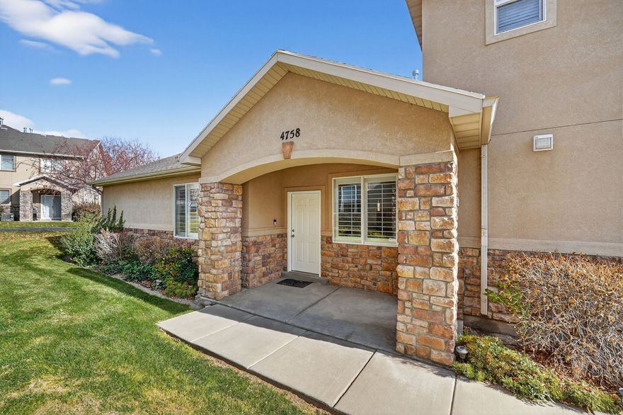 ***NO Showings until Open House*** Don't miss this rare single-level townhome in one of Herriman's most peaceful and desirable communities! This beautifully maintained home offers comfortable, stair-free living with 2 spacious bedrooms, 1 full bathroom, and a bright open-concept layout designed for easy everyday living. The kitchen has been tastefully updated with brand-new quartz countertops, a new dishwasher, and ample cabinet space. You'll also love the dedicated laundry room, abundant natural light, and clean, move-in ready condition. Conveniently located just minutes from Mountain View Village with shopping, dining, entertainment, and exciting new additions coming soon, including Target and Trader Joe's! Close to parks, schools, and walking trails, this home combines comfort, convenience, and an unbeatable location.