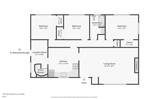 Tiny photo for 160 S 700 E, Pleasant Grove, UT 84062 (MLS # 2120469)