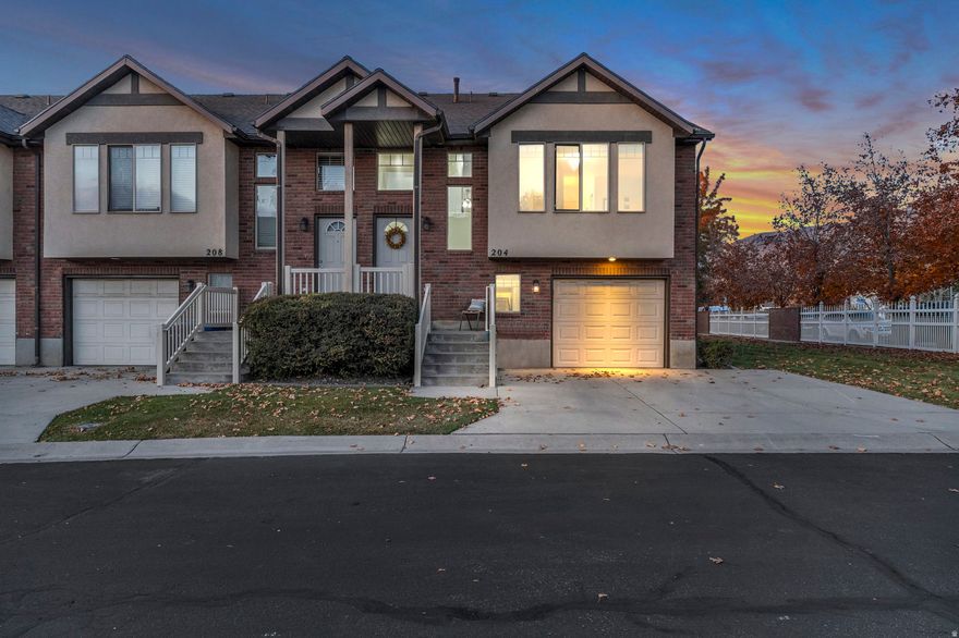 Nestled in a highly desirable community, this sought-after 3-bedroom, 2-bath end unit has been thoroughly updated and is full of tasteful finishes and character. Enjoy LVP flooring throughout, leading you to a beautifully open and updated kitchen, complete with a pantry, opens up to a spacious living room with vaulted ceilings that reach as high as the sky! This unit features a cozy, custom-tiled fireplace-a rare find in this community. Your pri  Nestled in a highly desirable community, this sought-after 3-bedroom, 2-bath end unit has been thoroughly updated and is full of tasteful finishes and character. Enjoy LVP flooring throughout, leading you to a beautifully open and updated kitchen, complete with a pantry, opens up to a spacious living room with vaulted ceilings that reach as high as the sky! This unit features a cozy, custom-tiled fireplace-a rare find in this community. Your private deck is one of the few that offers wonderful mountain views! On the main level, you'll find a large primary bedroom with a walk-in closet, as well as a flex space across the hall that's perfect for additional storage or perhaps a private makeup vanity-the possibilities are endless. Attached is a beautifully updated full bath with a large soaker tub, perfect for relaxing in the evening. Downstairs, you'll discover a third bedroom and a second living room ideal for entertaining, with access to a lower-level patio. End-unit living means extra open grassy space for your own private sanctuary and never having to share your driveway with neighbors! To top it all off, this home features a brand-new furnace and A/C for your comfort and peace of mind. Schedule your private tour today!