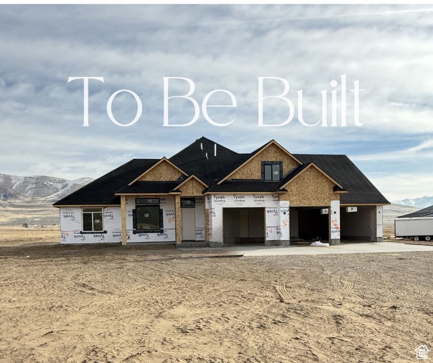 Discover the lifestyle you've been dreaming of at Summerland Ranches! These homes offer a rare opportunity to create your ideal retreat on 5.5 serene acres, just minutes from Tremonton. The stunning rambler features a 4-car garage, 4 spacious bedrooms, and an incredible great room with soaring vaulted ceilings-perfect for gathering and entertaining. The primary suite is a true sanctuary, complete with a sunroom to soak in the peaceful views. Nestled away from the hustle and bustle of the city, this property provides the perfect blend of rural tranquility and modern luxury. With the ability to select your finishes and make this home your own, now is the perfect time to embrace the simple, fulfilling lifestyle of Summerland Ranches. ADU approved community too! Land is also listed on it's own, refer to MLS# 2030696