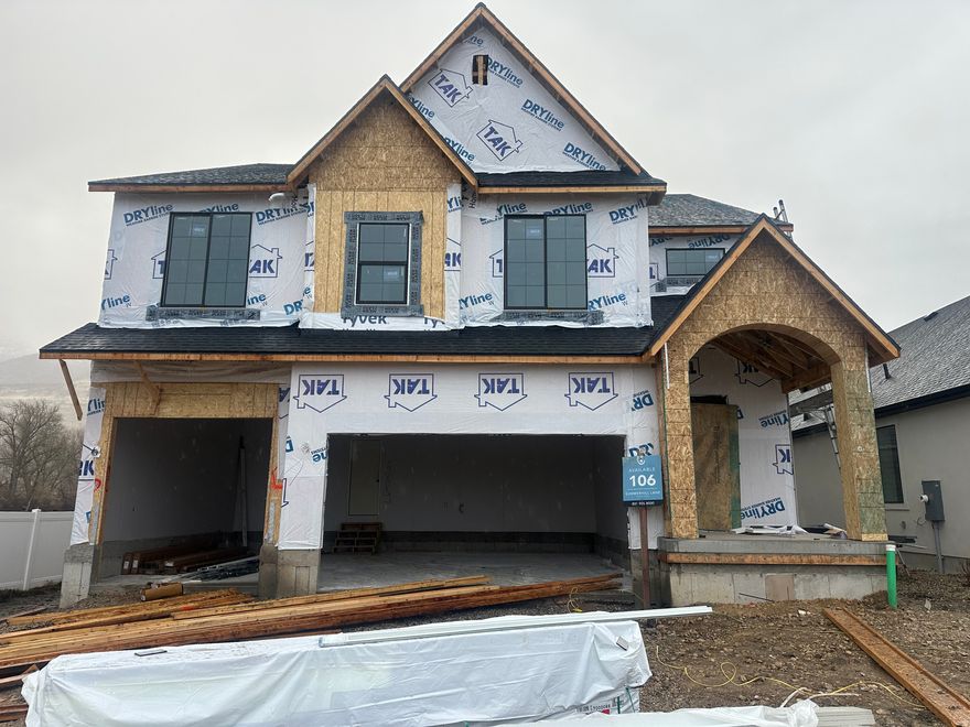 LOT#106A in Summerhill Lane. This 'Saltair XL" is the newest floor plan from Symphony Homes!  Come see the difference in quality from this local renowned builder of semi-custom homes. This is a spacious 2-story with lots of upgrades throughout, unique features, and beautiful interior design and finishes! True 3-car garage!  Large laundry room. Ideal upstairs layout featuring large loft area with room for a desk that overlooks the family room below; Primary suite with a sitting area, large bathroom with dual vanity, oversized garden tub, separate shower, and custom walk-in closet; both additional bedrooms have walk-in closets and have a "Jack & Jill" bathroom between them. Large galley kitchen, dining nook, walk-in "butler's" pantry, 36" gas cooktop range and double ovens. Family room has a 2-story ceiling and a fireplace. Finished basement with large family/game room complete with an attractive wet bar and finished storage room! Covered patio, upgraded insulation, LVP flooring, lots of storage space throughout. Secondary water stubbed to lot, and equipped with active radon system. Price includes full landscaping which will commence in the spring.