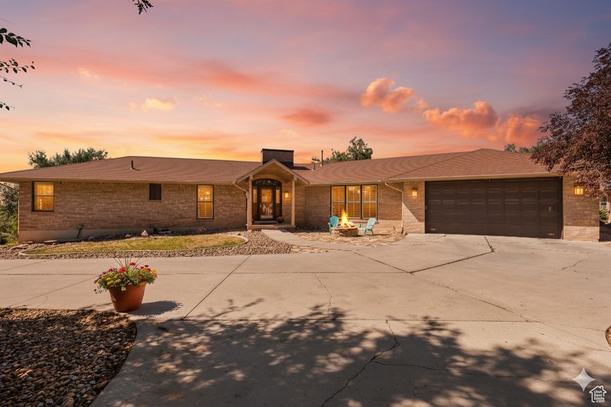 Shadow Valley living on the Ogden Bench! Secluded lot with no backyard neighbors, main-level layout, massive kitchen with custom cabinetry, and private deck off the primary suite with valley views, plus two more decks. Minimal yard work. Steps to hiking/biking trails, minutes to Weber State, HAFB & Snowbasin. The upstairs office can be an additional bedroom.