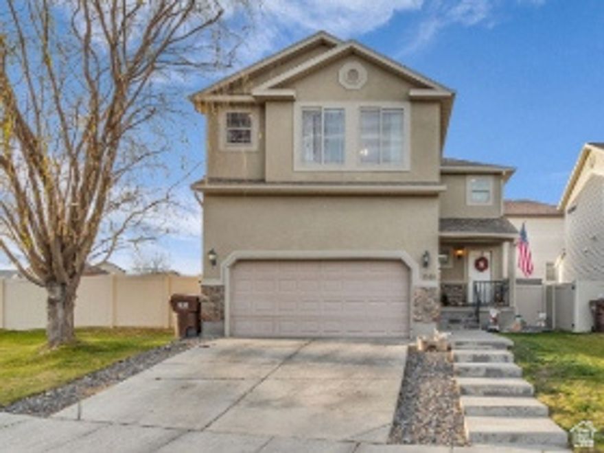 The HOA-approved backyard extension is already completed and fully fenced, offering nearly 0.17 acres of usable space. Discover this perfect home at the perfect price in the perfect neighborhood in Eagle Mountain! Ideally located just 5 minutes from Pioneer Crossing, 15 minutes from the freeway, and only 5 minutes from shopping. Upstairs, you'll find 4 bedrooms, including a spacious primary suite with a large walk-in closet and private en-suite bathroom. The unfinished basement offers abundant storage or the opportunity to create additional living space to suit your needs. Square footage figures are provided as a courtesy estimate only and were obtained from County Records.  Buyer is advised to obtain an independent measurement and to verify all info.