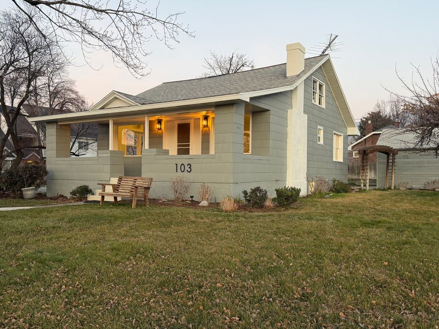 ** MULTIPLE OFFERS RECEIVED***   Downtown Bountiful Rare Opportunity!  4 Bedrooms & 1.5 Remodeled Baths. Over 2,300 SF, Open, Gracious Floor Plan, Inviting Front Porch for Sunset Viewing & Entertaining - ALL of this , Across the Street from the Bountiful Town Square - providing year-round fun with the Farmers' Market, Ice Ribbon, Festivals, Splash Pad, Pic-Nic Areas, and all around fun!  1/4 Acre Lot with Gardening Beds, Plenty of Parking, and a Wonderful Yard!  This is an unbelievable opportunity for the new owner! ****  MAJOR SYSTEM UPGRADES: NEW Full Sewer Liner installed 2017, NEW water Line to Street (and Pressure Control Valve) 6-7 months ago, NEW Electrical Panel +200amp Upgrade in  2025, NEW High Efficiency Furnace, AC & On-Demand Water Heater in fall of 2024 - amazing!