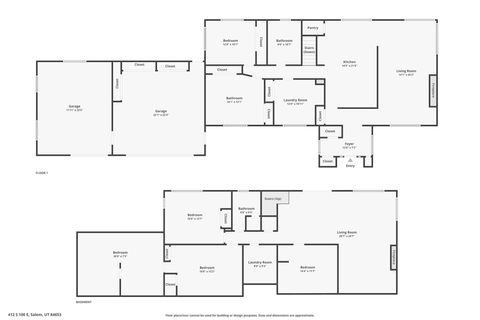 Tiny photo for 412 S 100 E, Salem, UT 84653 (MLS # 2133064)