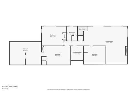 Tiny photo for 412 S 100 E, Salem, UT 84653 (MLS # 2133064)