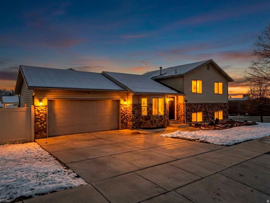 Perfect for first-time buyers or an investor. This affordable, move-in-ready gem is nestled near the mouth of Ogden Canyon-giving you unbeatable access to skiing, boating, hiking, and all the year-round recreation Northern Utah is known for.  Live close to Pineview Reservoir, Powder Mountain, Snowbasin Resort, shopping, freeway access, and Ogden's iconic 25th Street dining and entertainment. With the 2034 Winter Olympics on the way, this is an area with incredible growth potential.  This home can be used as a short-term rental with an appoved Ogden City permit-an amazing option for extra income.  You'll love the fully fenced backyard, included 1-YR home warranty, energy-producing solar panel system, and the cozy gas fireplace for winter nights. All appliances stay, and brand-new blinds are included. The downstairs bedroom has a framed closet, and bathroom plumbing ready to go for optional bathroom, allowing flexibility of space for the new owner. The wide front-property line provides space for a potential RV pad, and the basement includes ample storage.  This home is clean, comfortable, and ready for its next owner.   A move-in-ready opportunity priced to sell-don't miss this one!