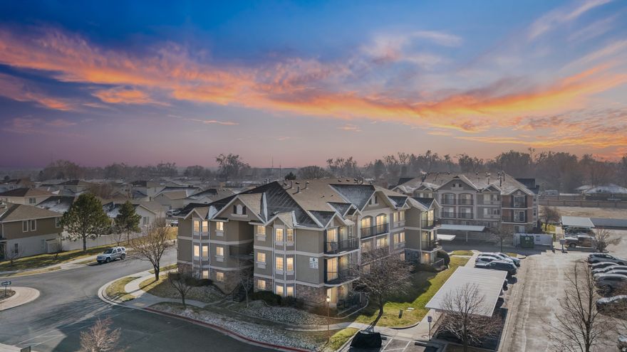 This three bedroom, two bath condo is located in a gated community with controlled access and maintained common areas. The floor plan offers a open layout with connected living, dining, and kitchen spaces. The primary bedroom includes a private bath. The community provides a quiet, secure setting with convenient access to nearby shopping, dining, and freeway.